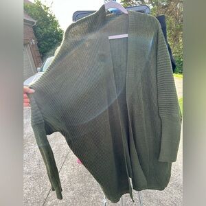 SHEIN Curve waffle knit cardigan